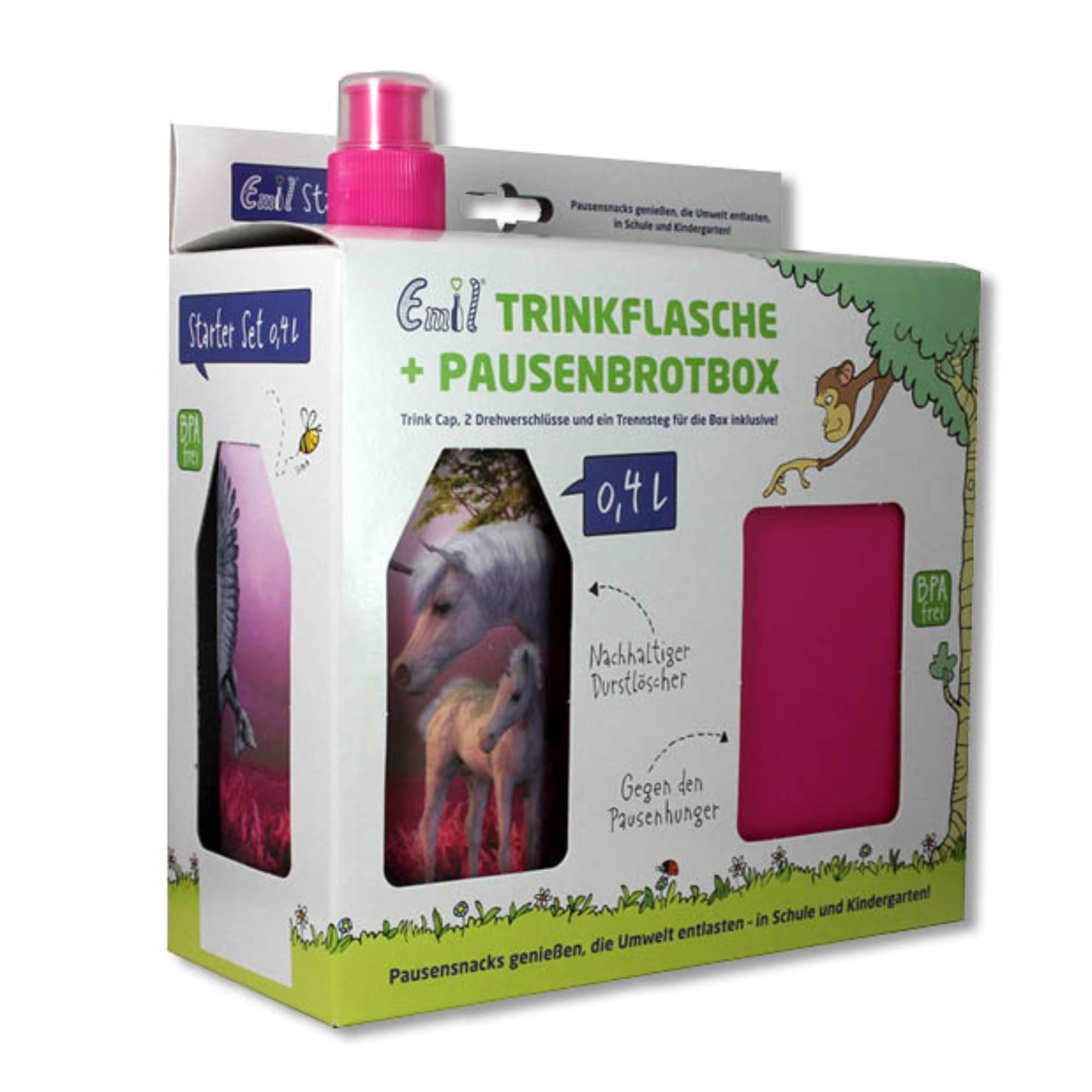 Emil Starter Set 0,4l - Einhorn
