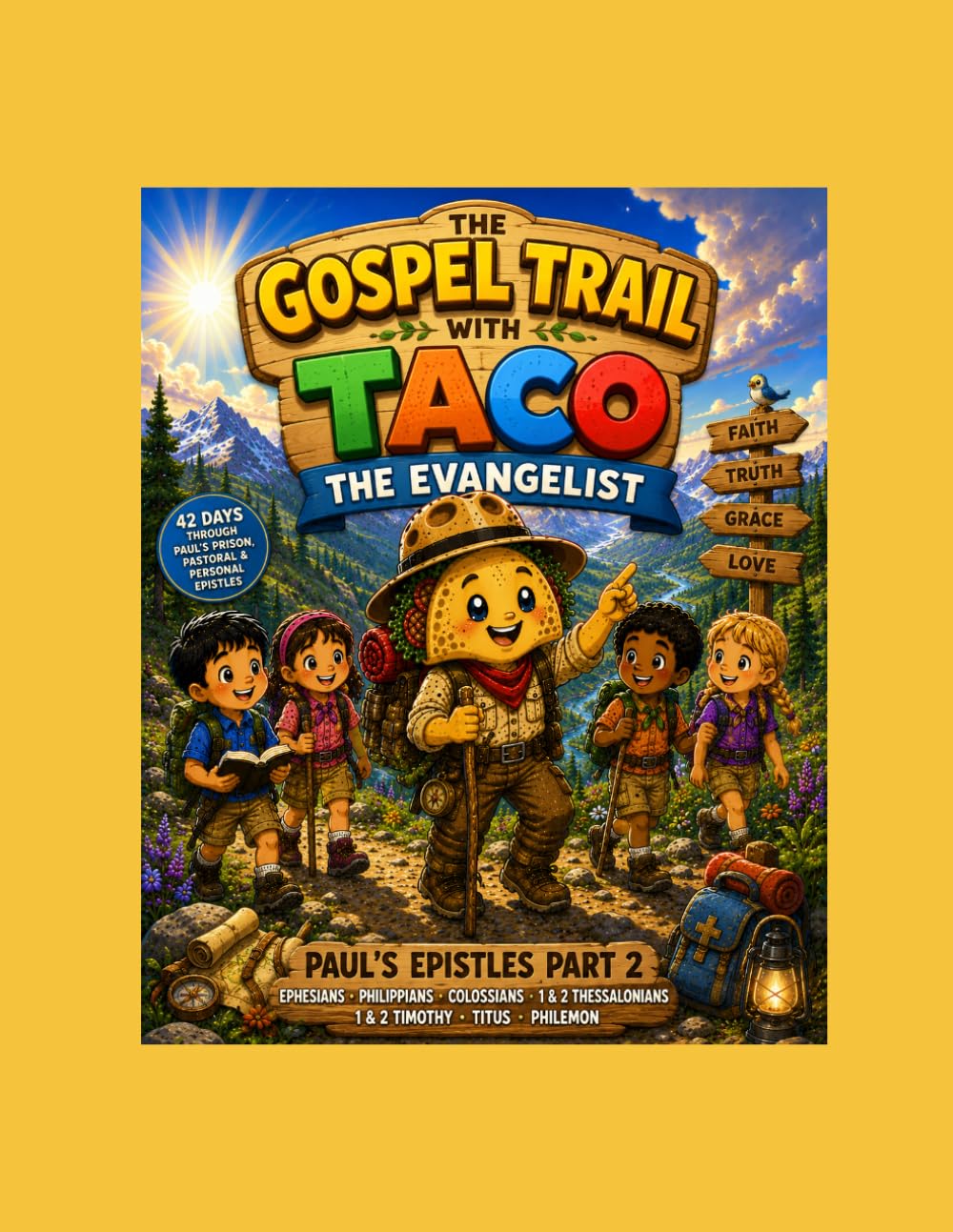 The Gospel Trail with Taco the Evangelist — Paul's Epistles Part 2 (Gospel Trail: Childrens Series)