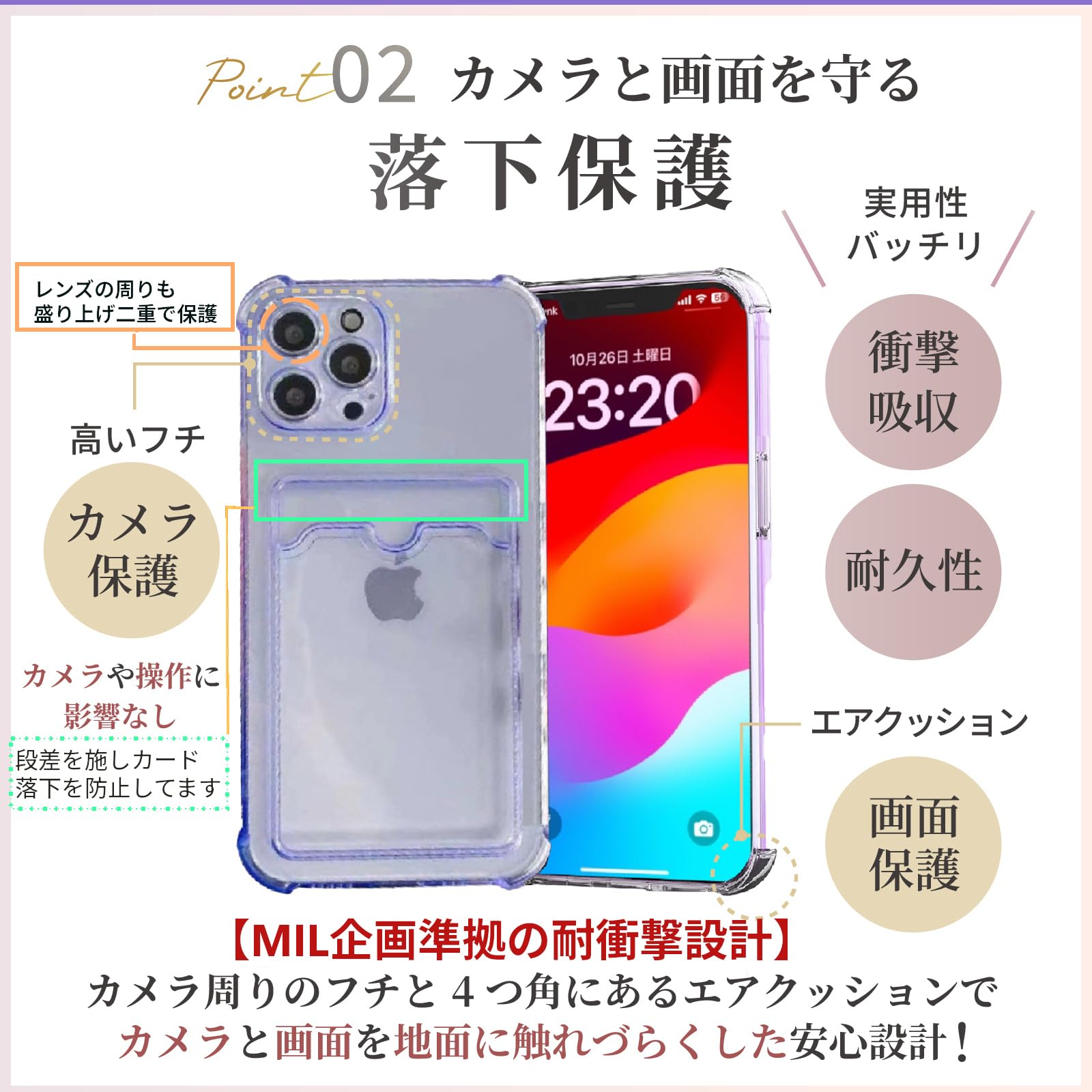 Amazon.co.jp: 【Japan Platina(CPO72)】 iPhone13pro 用 ケース