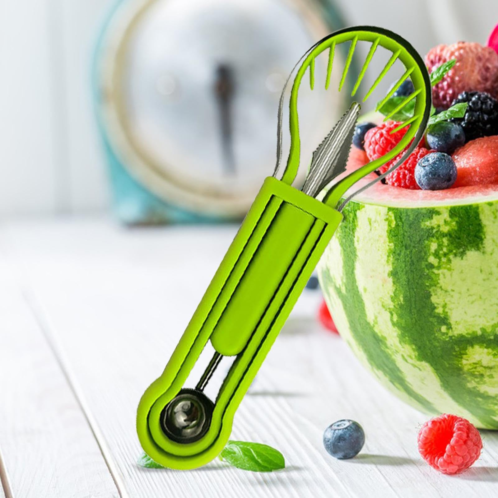 Taglierina Per Avocado In Plastica: Gadget Da Cucina Compatto E Portatile, Affetta E Togli Il Nocciolo