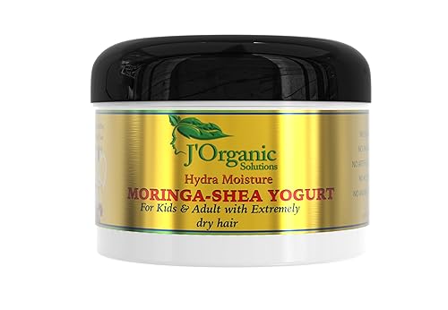 Miniatura 1 de J'Organic Solutions Moringa-Shea - Yogur capilar para cabello seco – Revive el cabello seco y opaco, reduce el encrespamiento, mejora la elasticidad
