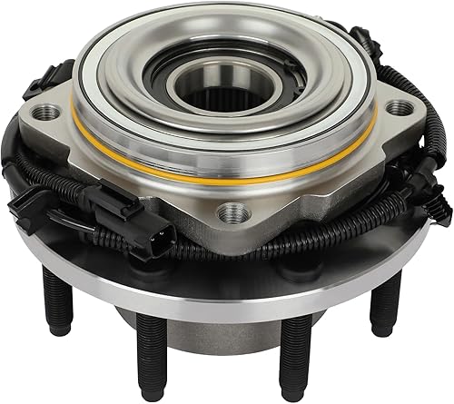 SCITOO Cojinete de rueda y buje de repuesto 515183 ajuste delantero para Ford F-250 Super Duty 2017-2020, para Ford F-350 Super Duty 2017-2020