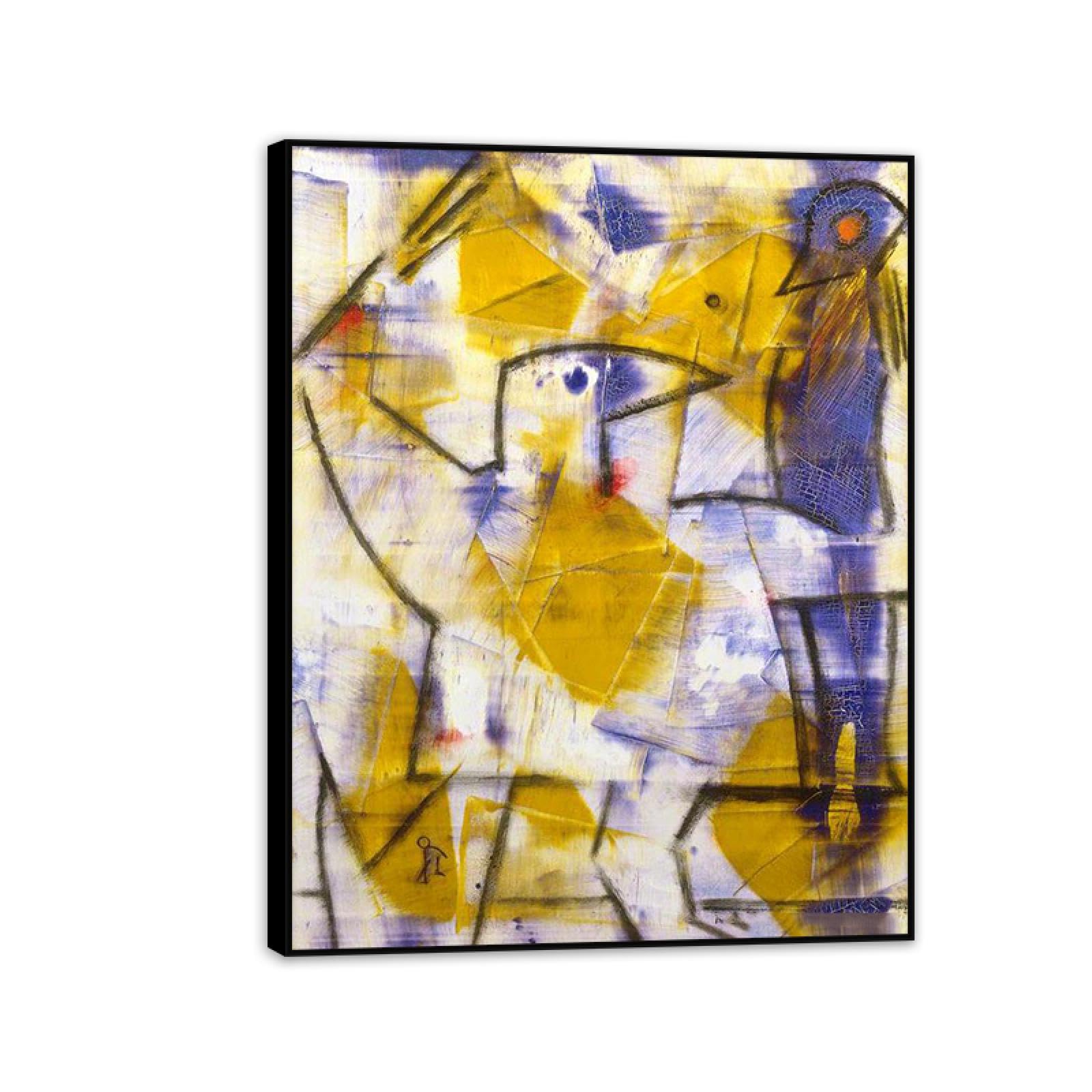 Max Ernst Le signe de l’école des oiseaux toile encadrée 65x50 - 8