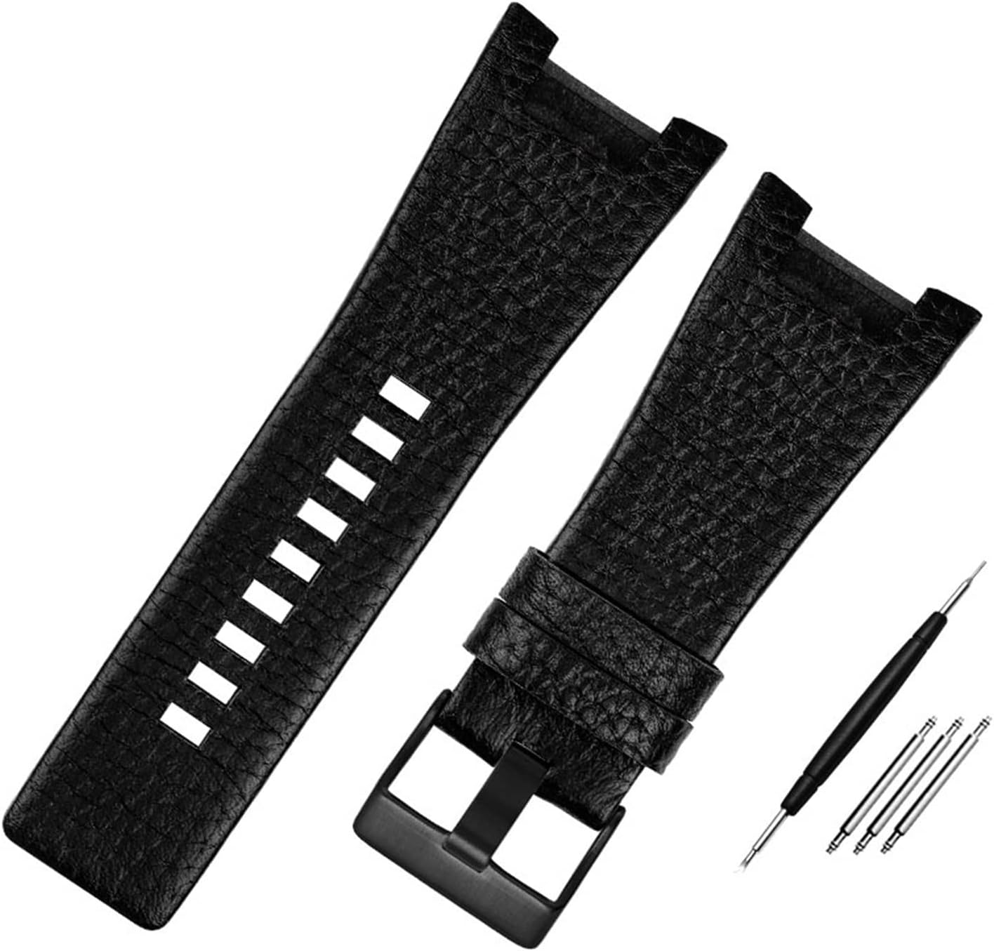 Bracelet De Montre Fossil Compatible ES3077 ES3148 Etc. - Cuir Souple 8mm - SANDEIN