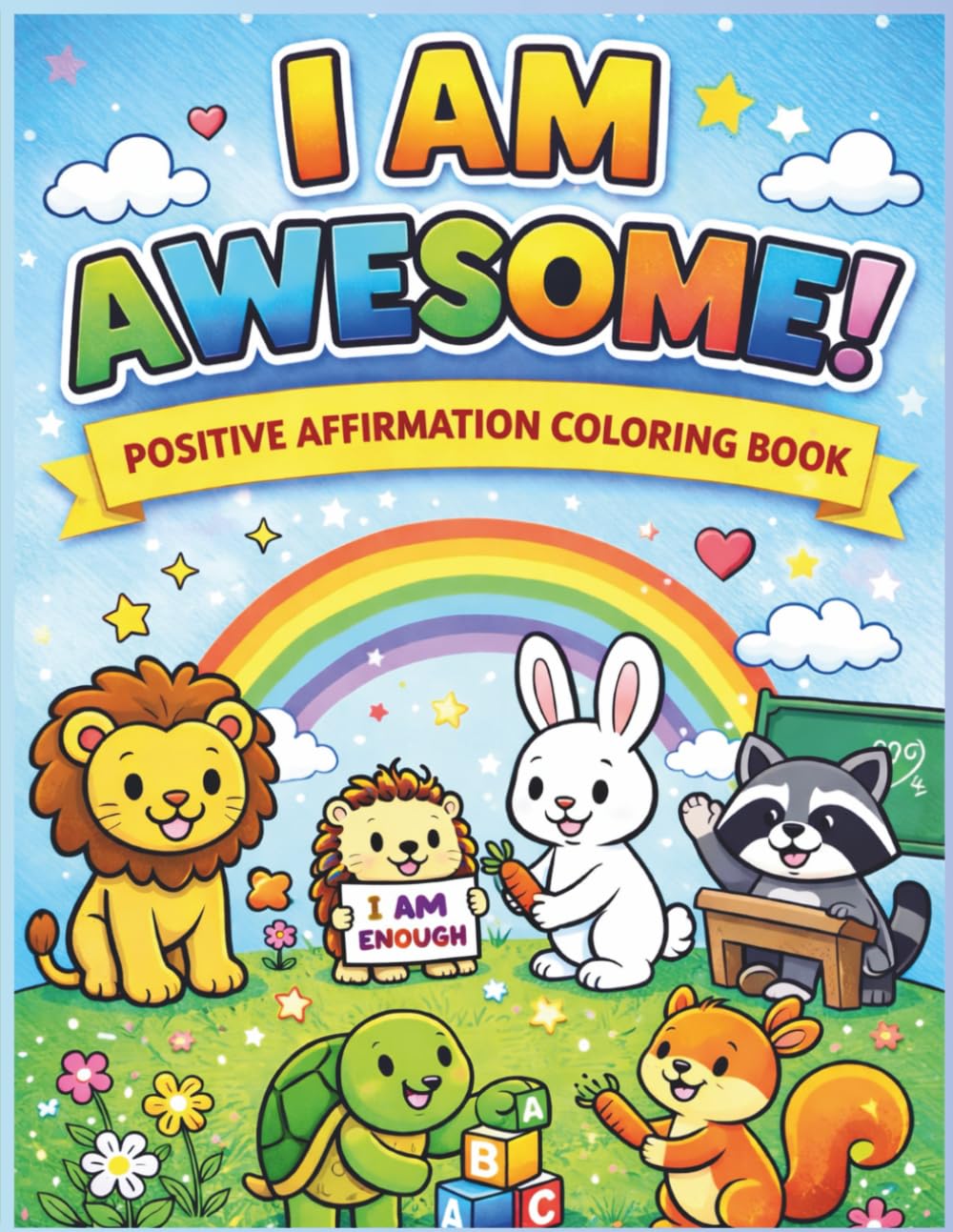 I Am Awesome: Positive Affirmation Coloring Book