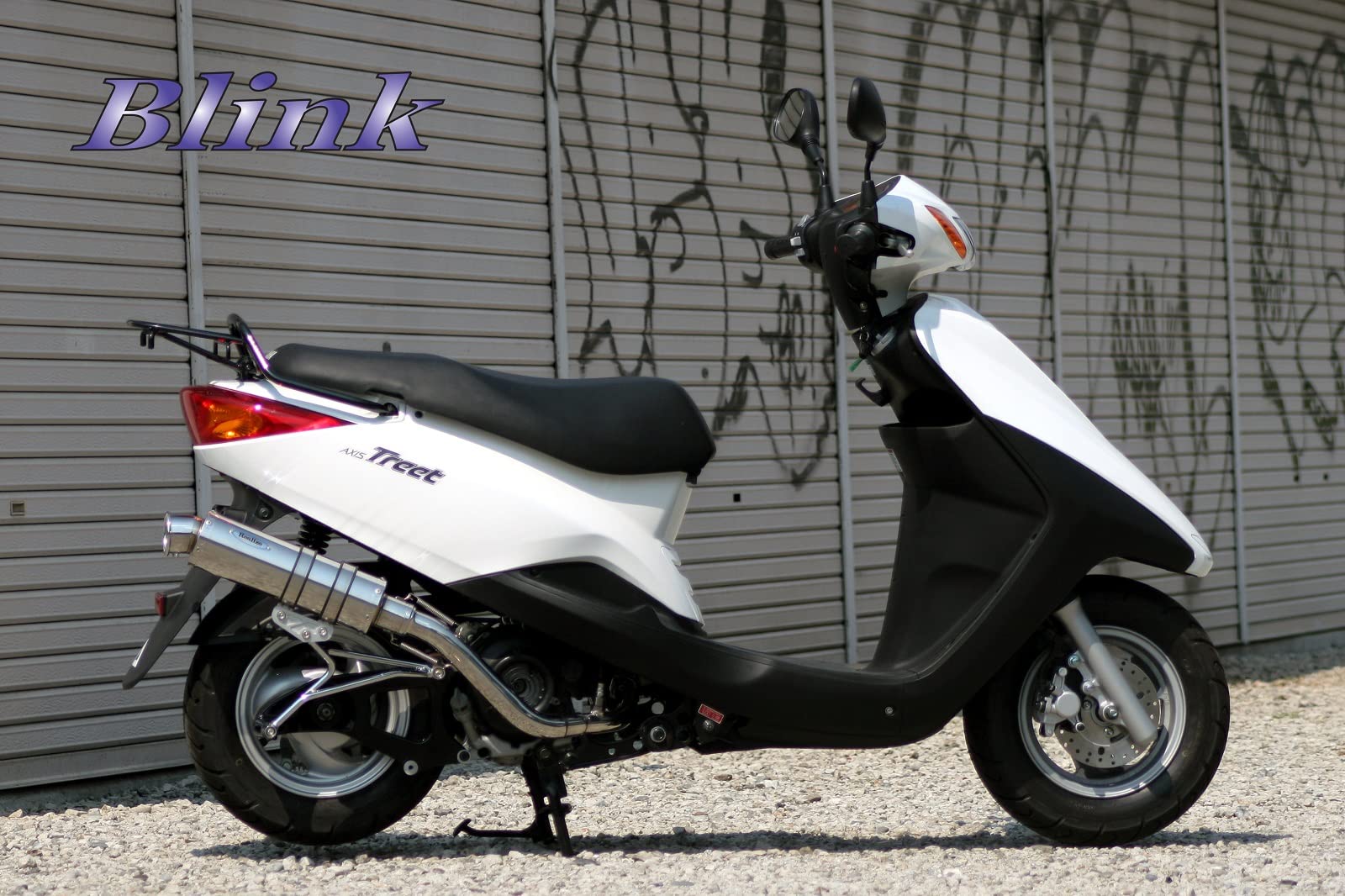 専用Realize ヤマハ アクシストリート バイクマフラー Blinkマフラー Amazon | Realize アクシストリート バイクマフラー EBJ-SE53J XC125E