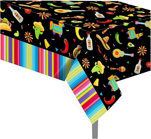 Vista 40 de Lide Road Paquete de 2 fundas de mesa de picnic para barbacoa, decoración de mesa al aire libre, mantel de ducha de bebé, cubierta de mesa