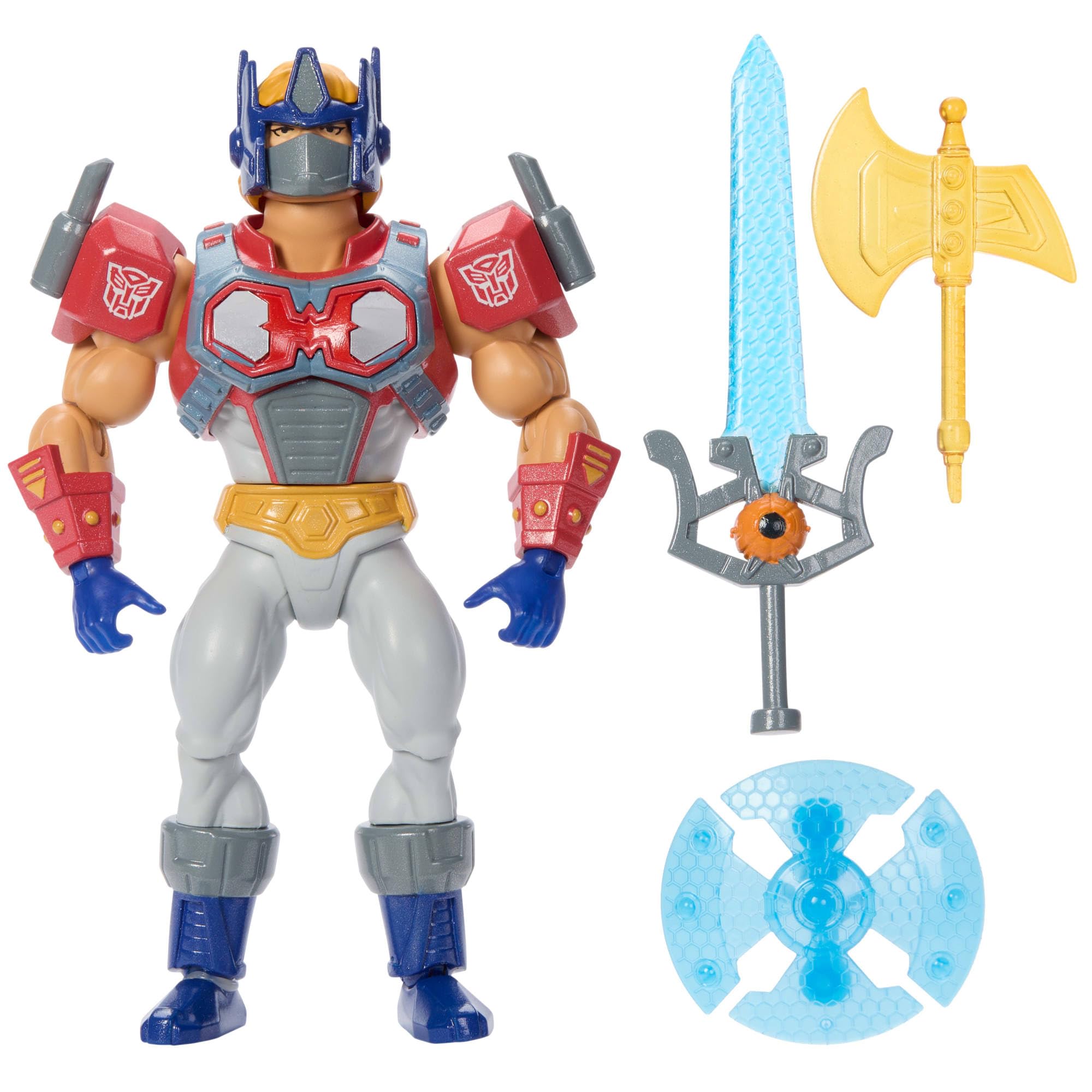 Masters of the Universe Origins actiefiguren, 14 cm, strijdlustige figuren om verhalen te verzinnen en in heldhaftige standen te zetten, voor kinderen van 6–10 jaar en volwassen verzamelaars, HKM64
