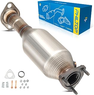PHILTOP Front High FLow Catalytic Converter Fit For Honda CR-V 1997-2001 Replace# 16387, 23767, 40770, 0962681, 18160P3FA20, 0992681, 51329, 642732, 4249, 940249, 642758, 942249 (EPA Compliant)