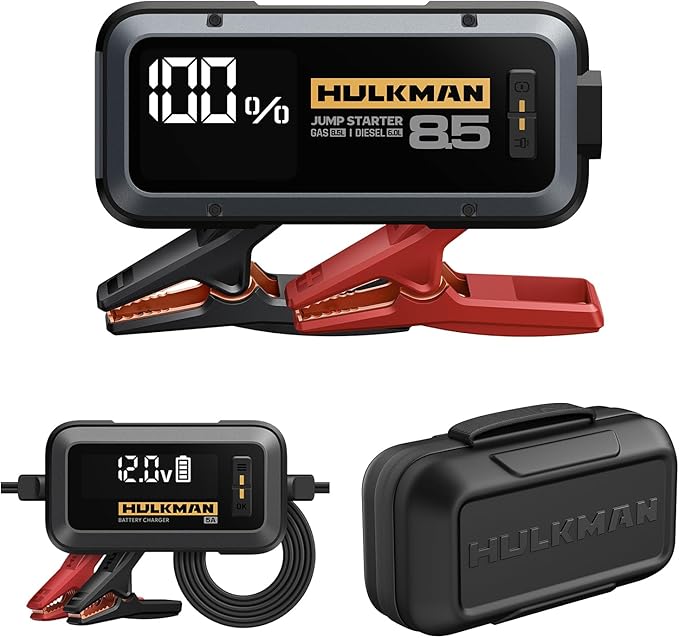 HULKMAN Alpha85 Smart Portable Jump Starter con Sigma 5