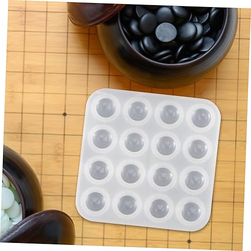 Miniatura 3 de Moldes redondos de silicona para resina Molde de para resina de gelatinas plantillas redondas de resina para manualidades, moldes de resina, moldes