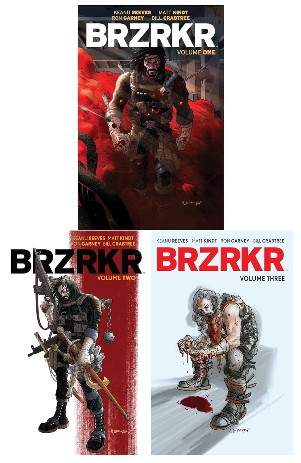 洋書 Brzrkr #3 1:100 variant 洋書 Brzrkr #3 1:100 variant 洋書 Brzrkr #3 1:100 variant