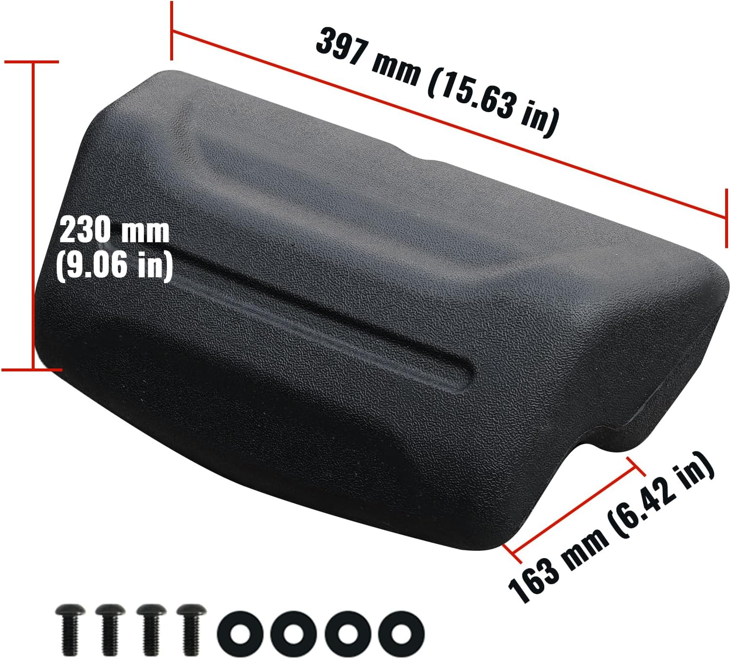 Golf Cart Front Bumper for Yamaha Drive2 G29, Plastic Front Fascia Cover for Yamaha Drive2 G29 Gas & Electric Models 2017-up Golf Cart Accessories