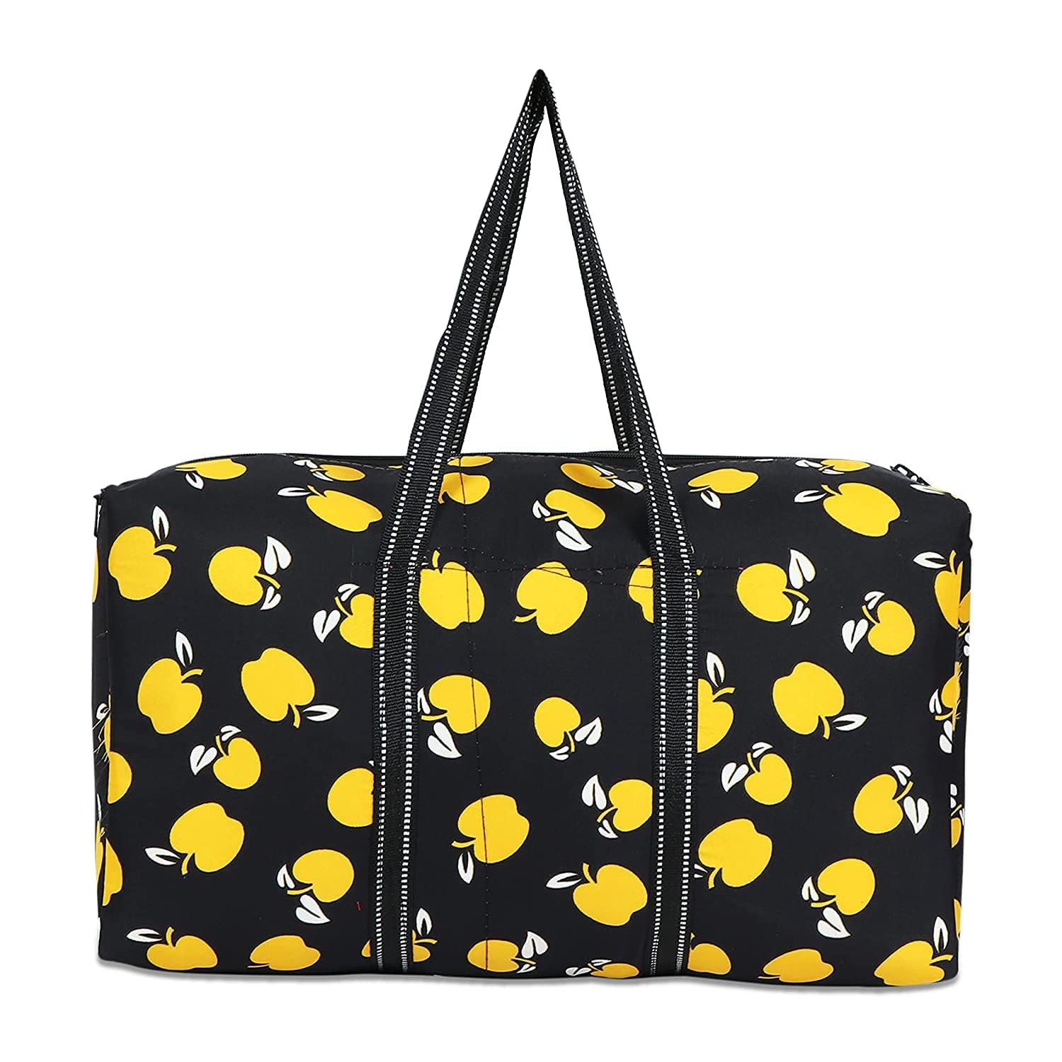 Traveling Duffels Bag Medium Size Black Yellow Color Form Travel Trip Weekend Picnic for Man & Women-image-40