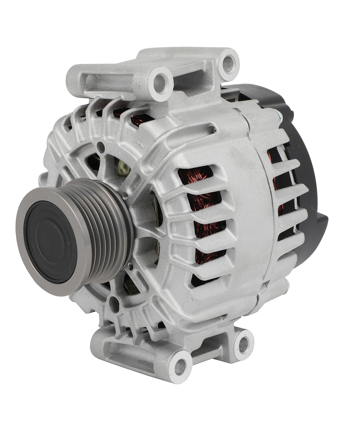 Photo 1 of OCPTY Alternator for Audi for A6 2.0L 2012-2015,for Audi for A6 Quattro 2.0L 2013 14 2015?12V 150Amp 6-Groove Pulley Automotive Alternator Replacement 11612