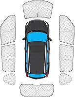 Vista 7 de KMF - Parasol de repuesto para parabrisas, cubierta para ventana lateral y trasera, cubierta protectora para visor, para campamento, bebé, bloqueo