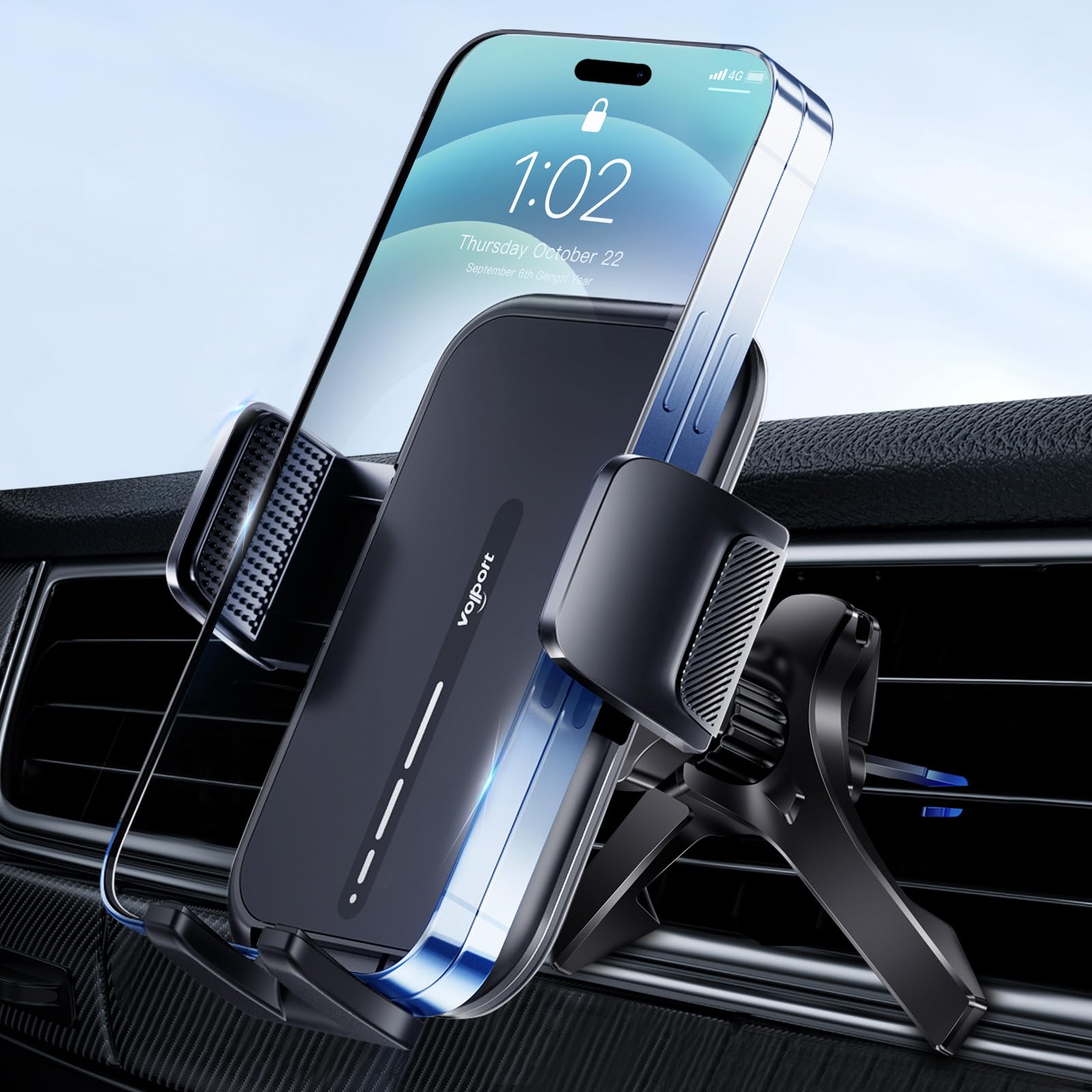 Amazon.com: volport Vent Phone Mount for Car, Hands Free Air Vent