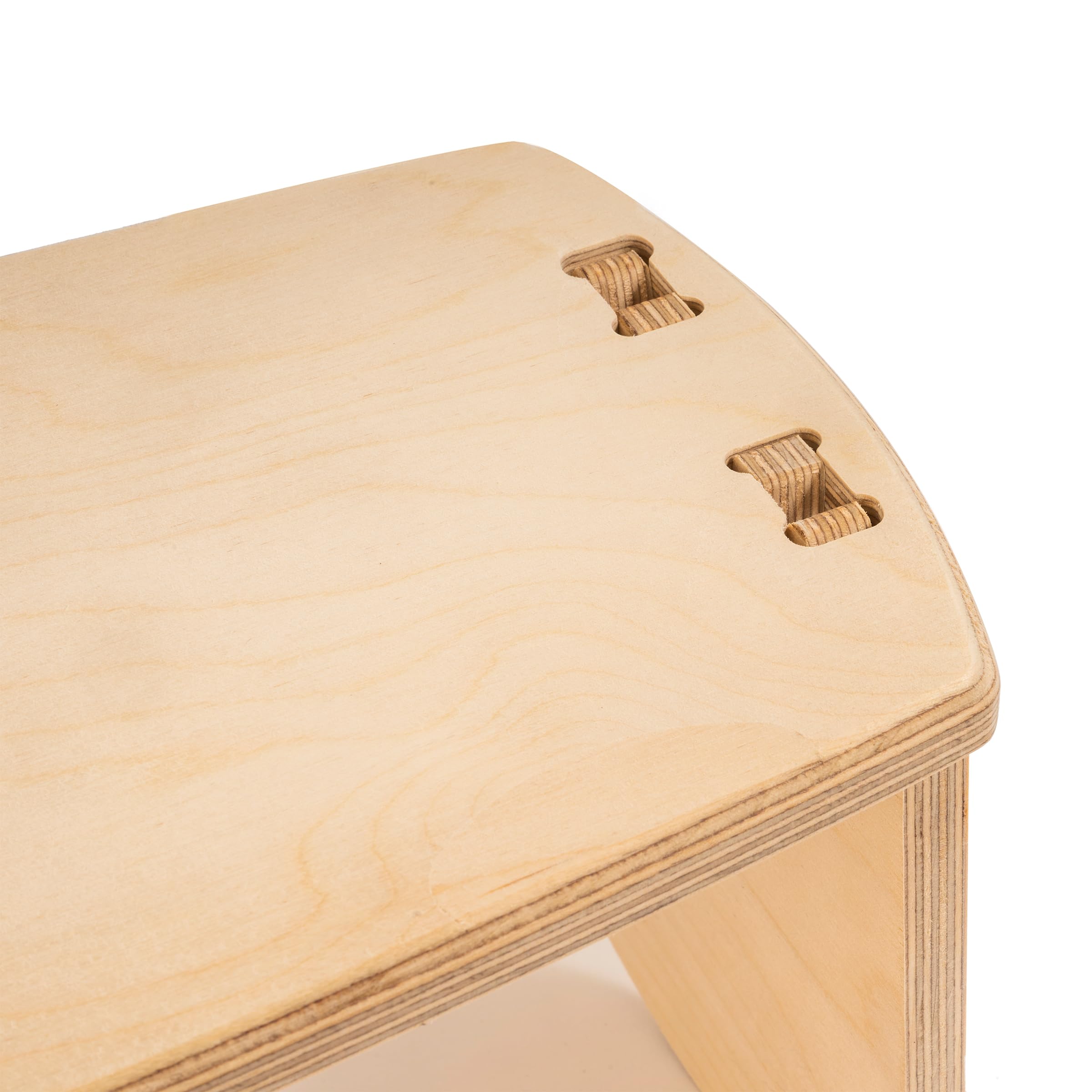Raja Banc de méditation, tabouret en bois de bouleau, banc de yoga, double configuration, chaise de prière, portable, inclinaison pour posture parfaite, méditation profonde.