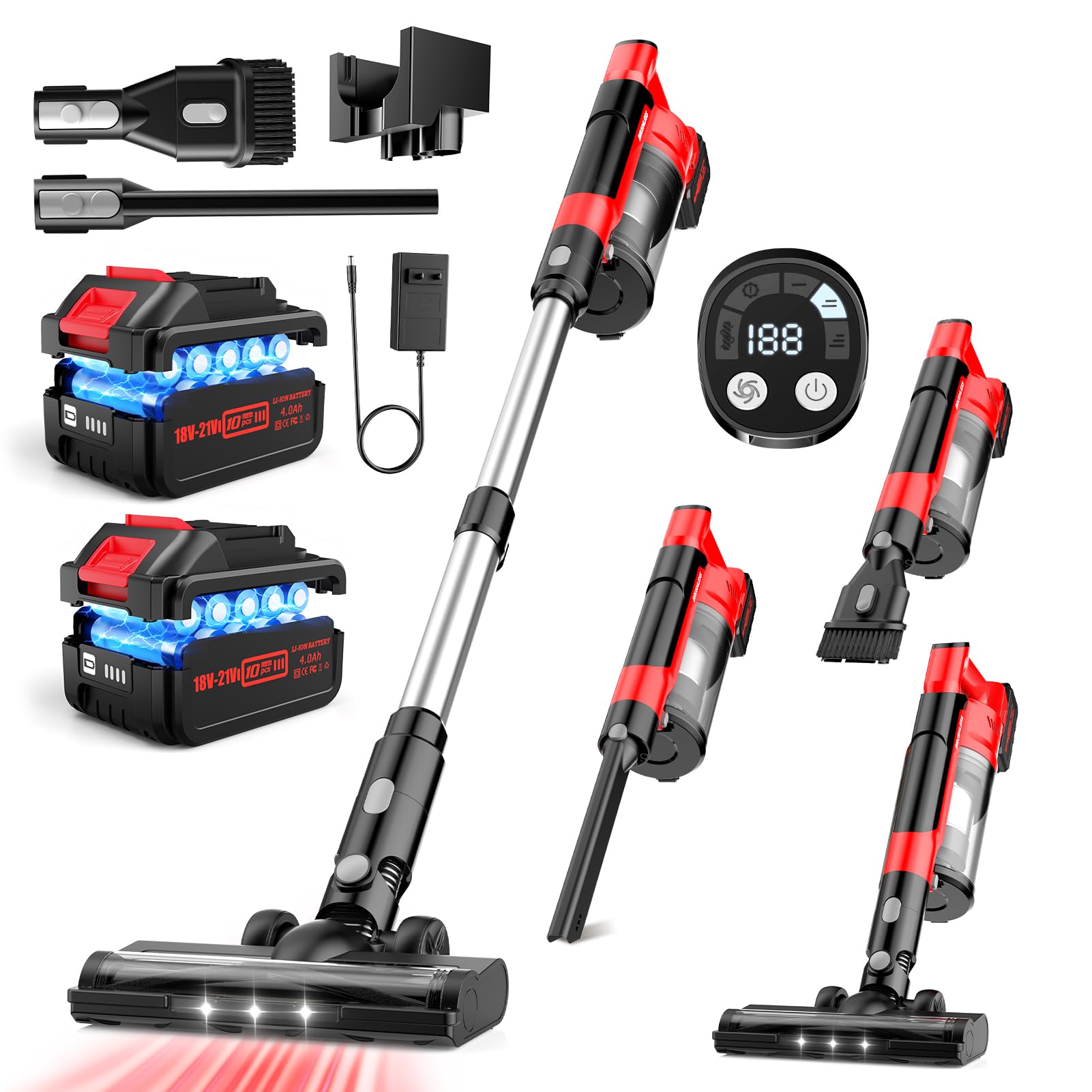 Myteaworld 700W Cordless Vacuum Cleaner