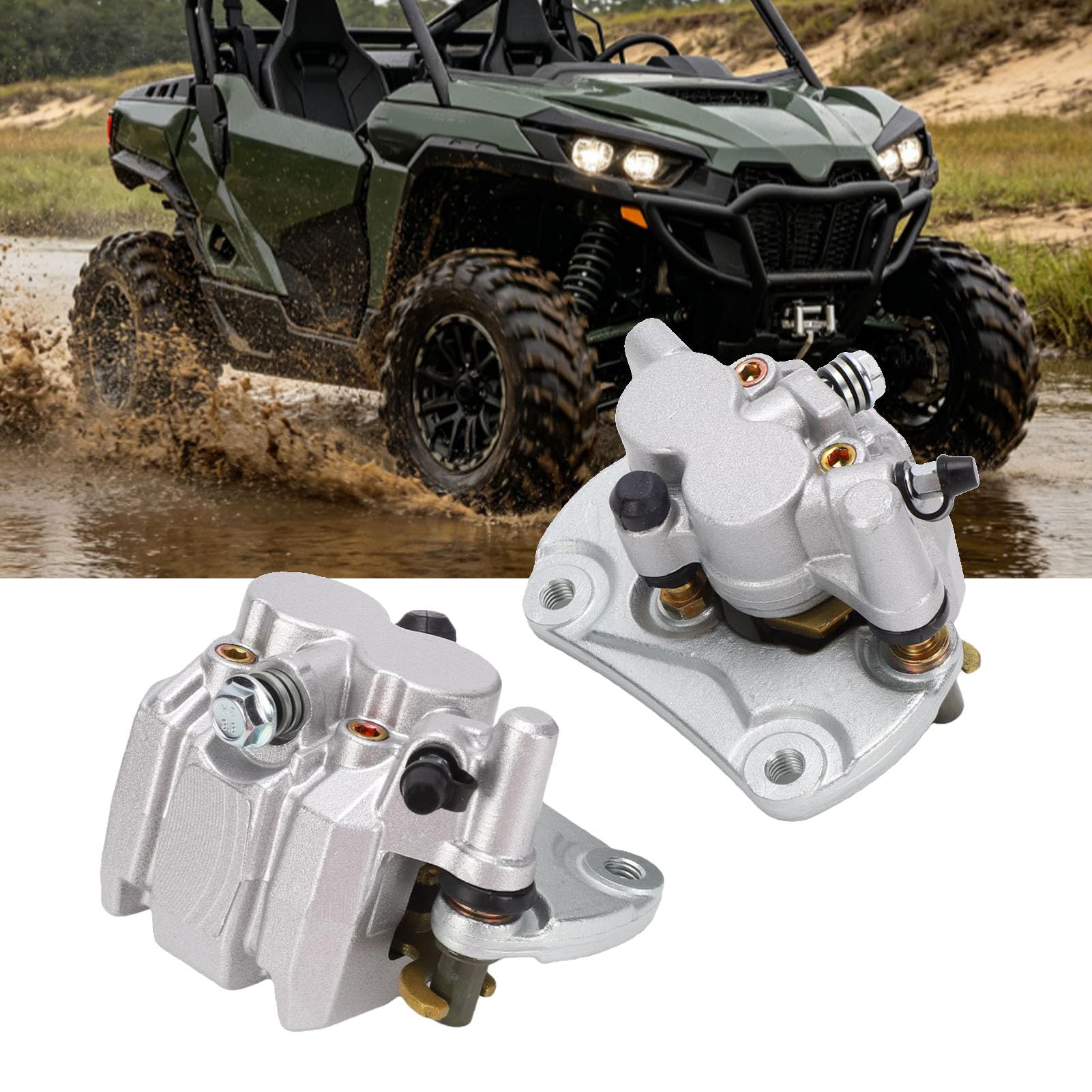 Étrier de Frein UTV, Double Piston, Avant Gauche Droite, 2 Pièces