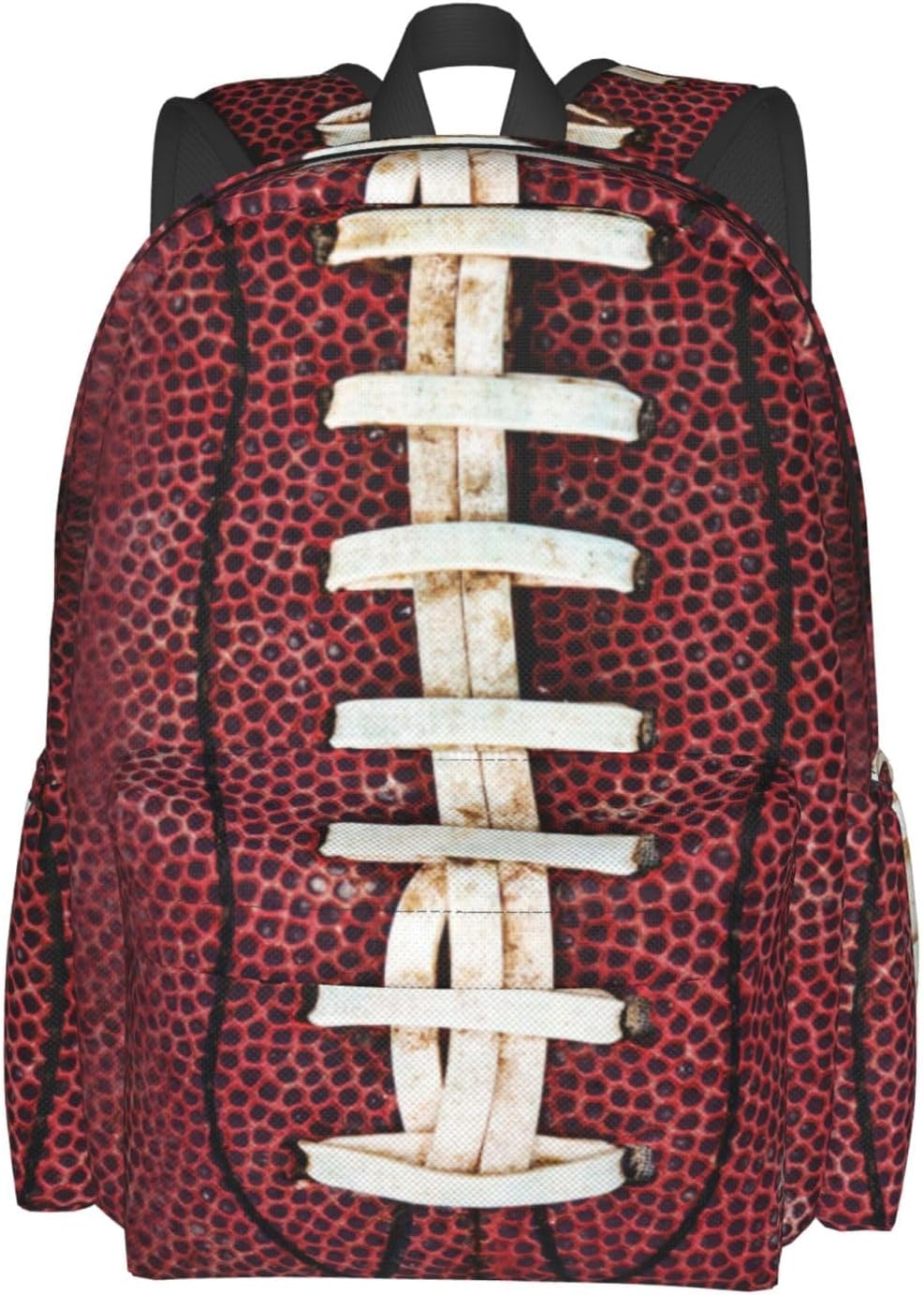 Football Backpack School Bag Lightweight Bookbag Laptop Travel Daypack For Kids Girls Boys Teens