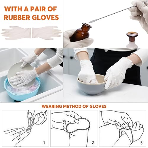 Miniatura 4 de Espátula de laboratorio de acero inoxidable, 23 piezas, cuchara de muestreo de laboratorio, cuchara de muestreo larga, kit surtido para reactivos de