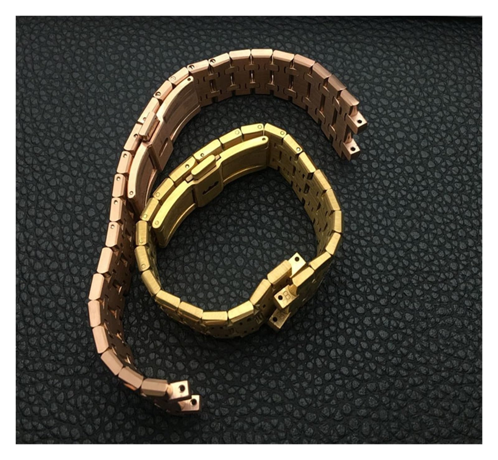 MENGKEG Cinturino In Argento Oro Nero 21mm 26mm Uomo Donna Cinturino In Acciaio Inossidabile Completo