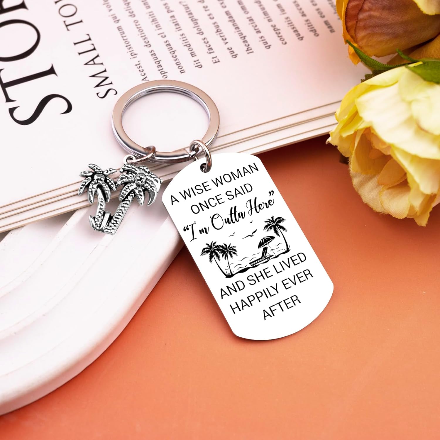2026 Retirement Keychain Cool Retirement Gift for Woman 2026 Nurses Farewell Goodbye Gift for Coworkers Boss Retired Gifts for Women Teacher Nurses Friends - Image 3