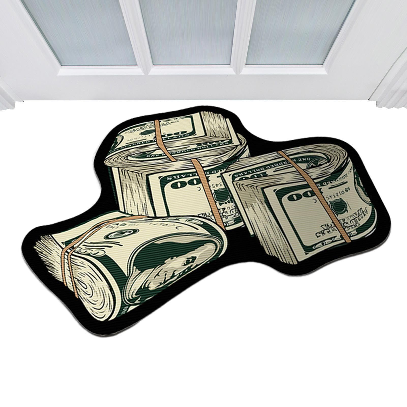 Geldteppich Für Schlafzimmer - Weicher Kristallsamt Teppich 50x80 Cm Rutschfest