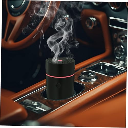 Miniatura 2 de Humidificador portátil para coche y difusor de aceite USB recargable difusor para oficina en casa y uso en coche negro