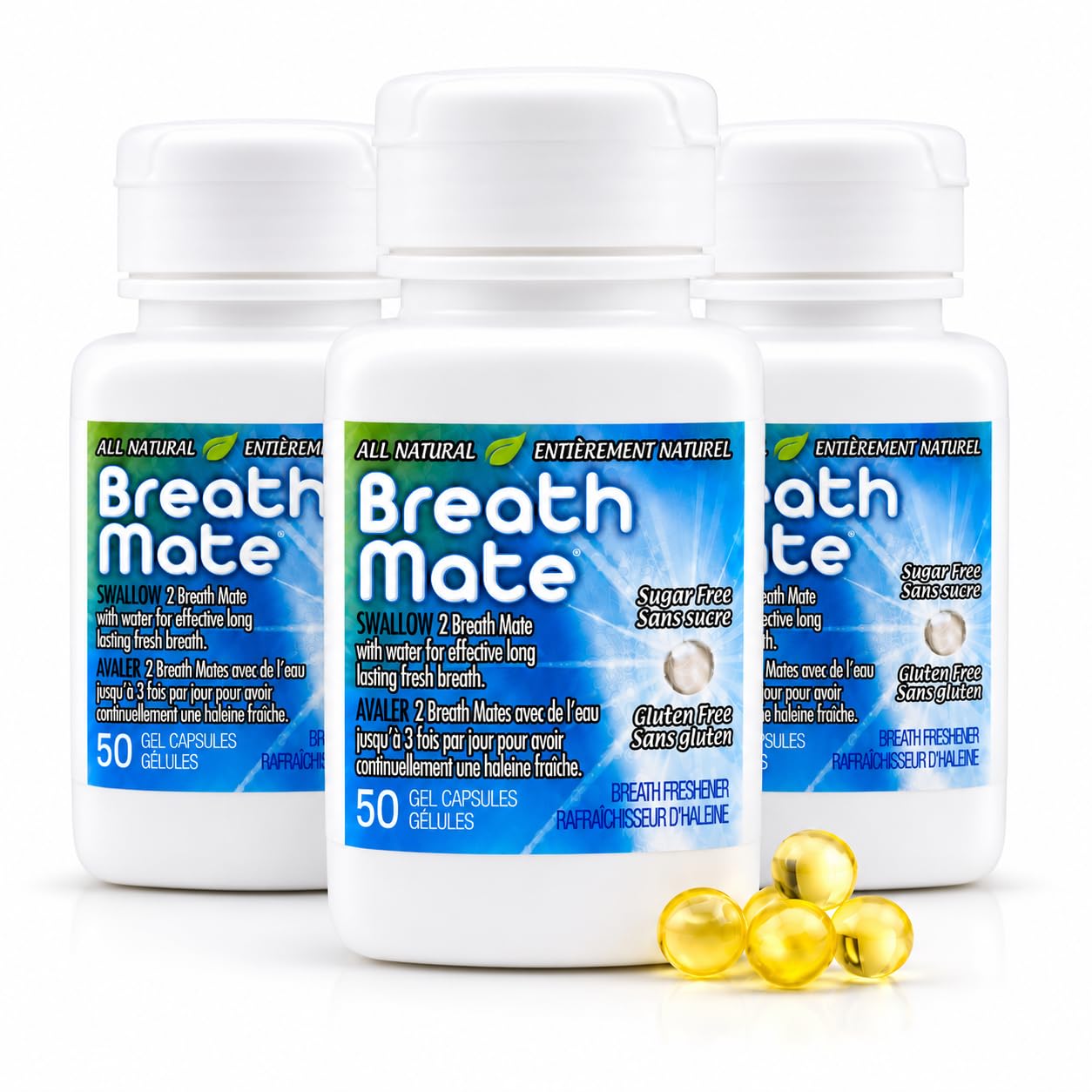 Amazon.com : Breath Mate Bad Breath Treatment Capsules, 150 Count
