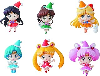 Megahouse Sailor Moon Petit Chara: Sailor Moon Mini Figures (Christmas Version)