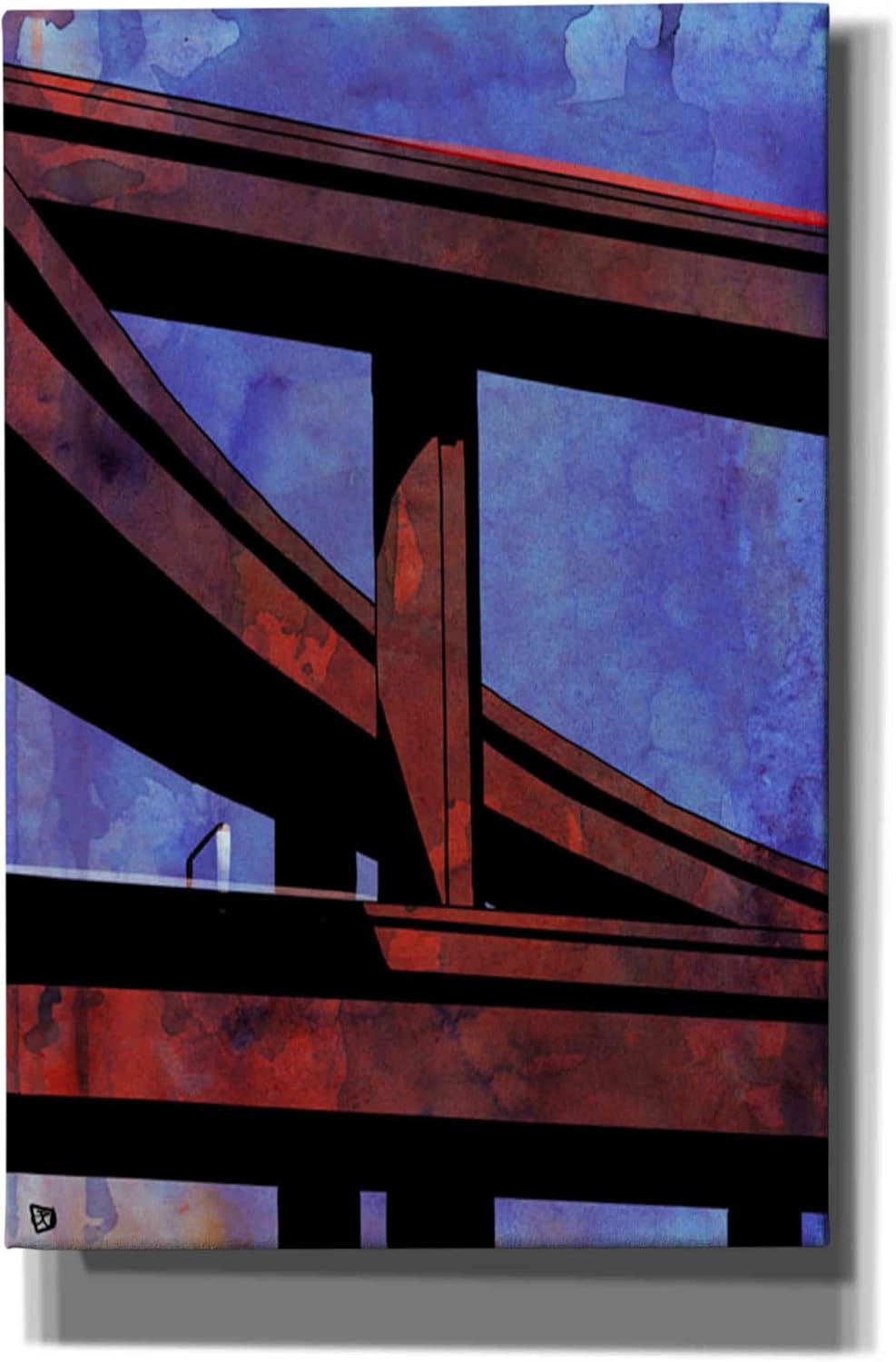 Epic Graffiti 'Cars 8' by Giuseppe Cristiano, Canvas Wall Art, 12"x18"