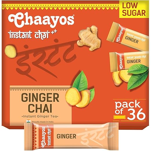 Chaayos Instant Tea Premix Ginger 8g