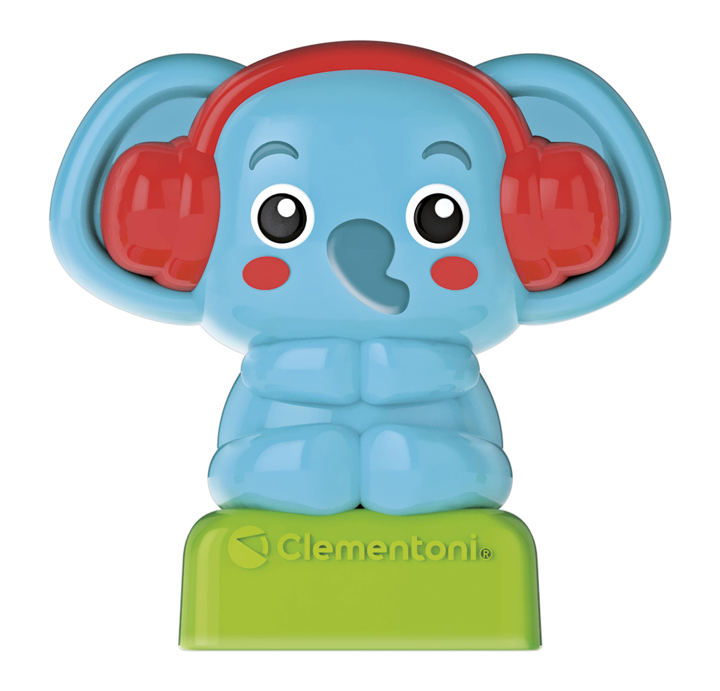 Clementoni Baby - La Mia Prima Music Box, Altoparlante Educativo Bluetooth Bambini 2-6 Anni, Cassa Musicale con 40 Canzoni Hey Kids, Luci LED e 2 Personaggi, Lingua Italiana, 17641