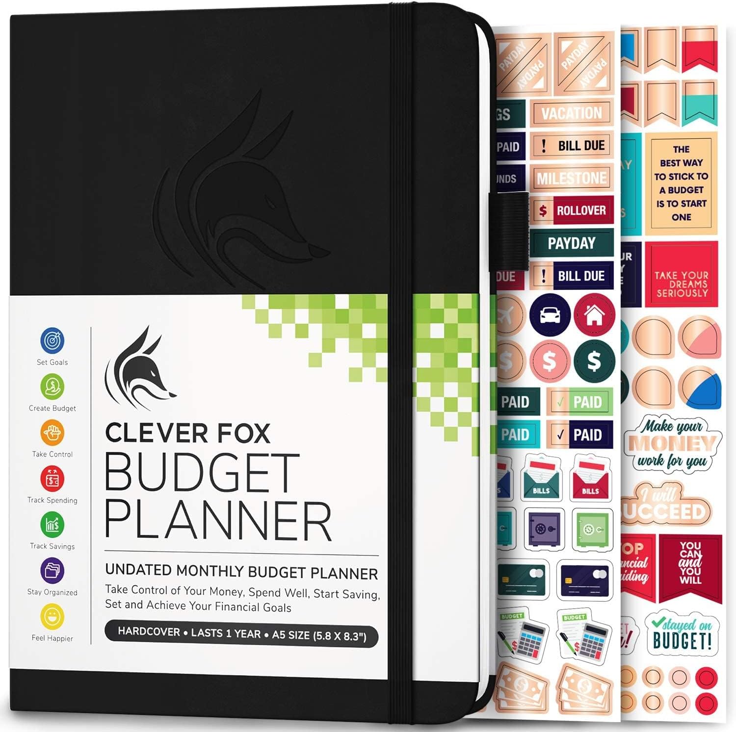 Amazon Clever Fox Budget Planner Expense Tracker Notebook Amazon clever fox budget planner expense tracker notebook