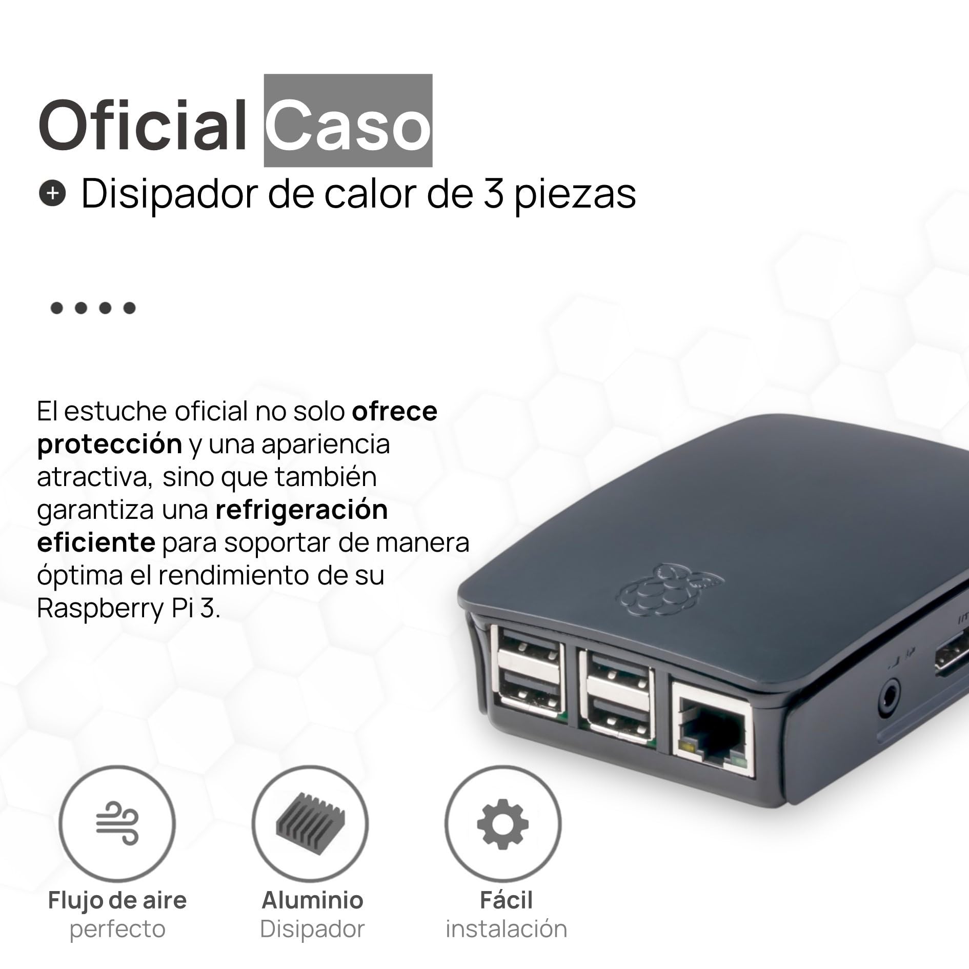 db-tronic Raspberry Pi 3 B+ 1 GB Starter Kit | Edición 64 GB | Alimentación | Carcasa | HDMI 4K | Ideal para Home Assistant y el Smart Home