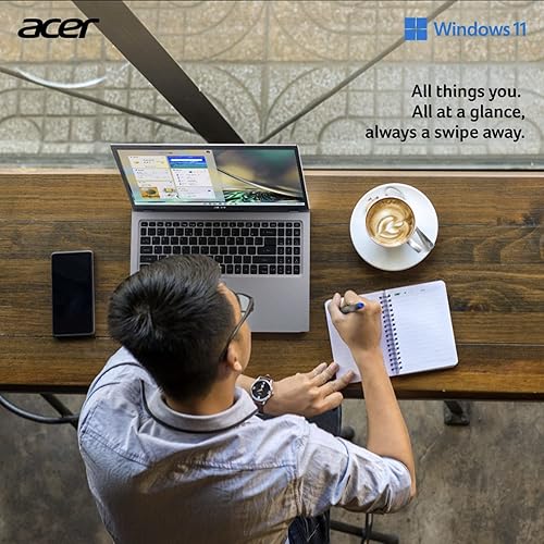 Miniatura 5 de acer Laptop Aspire 5 Slim Essential 2023, pantalla IPS Full HD de 15.6 pulgadas, 20 GB de RAM, SSD de 1 TB, procesador Intel Dual-Core i3 hasta 4.1