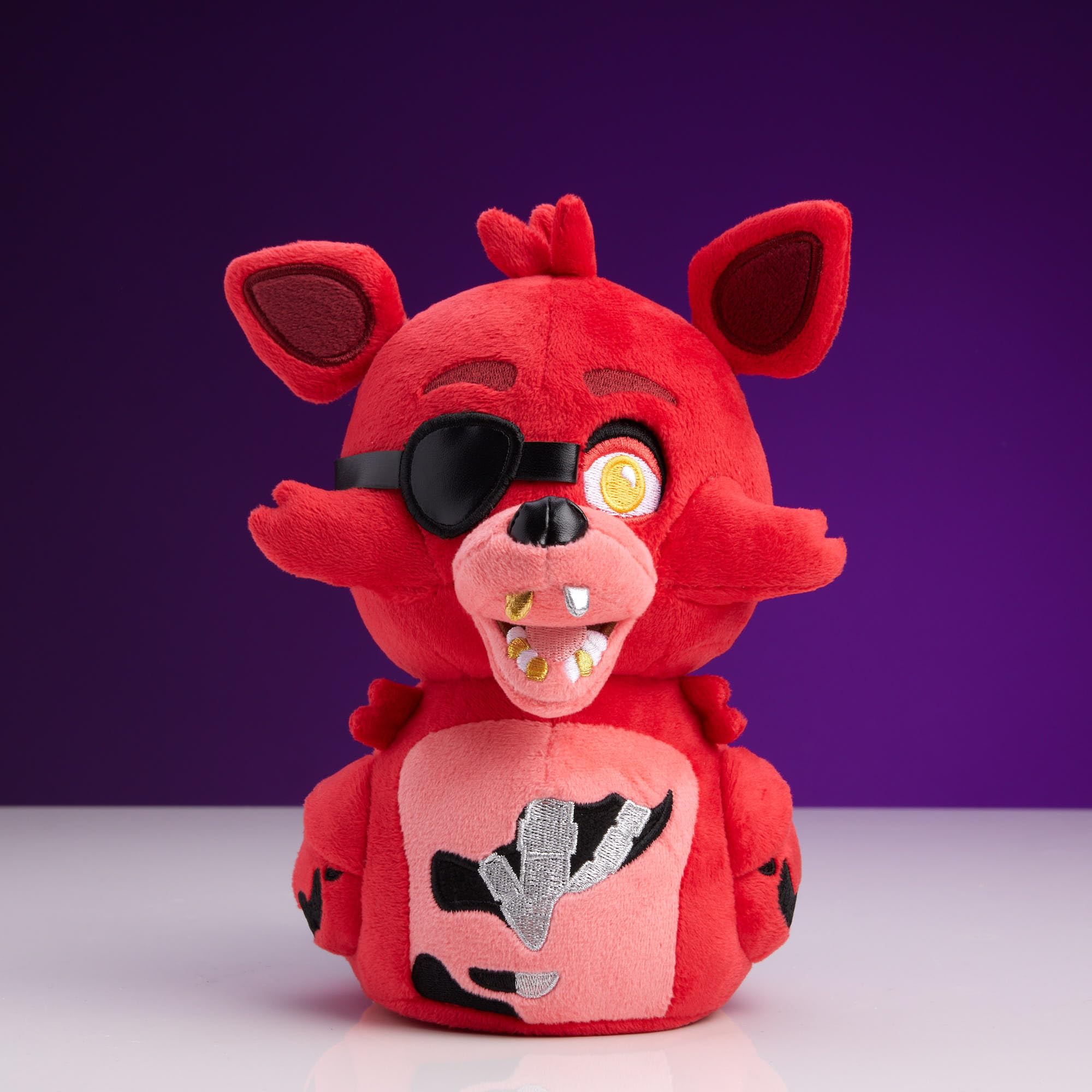 TUBBZ Plush: Five Nights At Freddy's - Foxy Cosplaying Rubber Duck Soft Plush Collectible Toy, Foxy (Plush) - Image 3