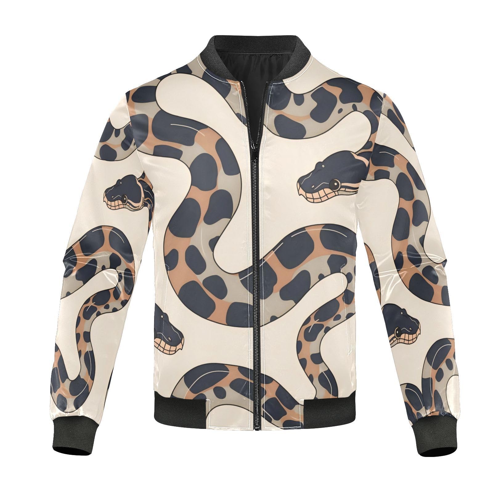 Ball Python Minimalist Men'S Jacket Lightweight Windbreaker Jacket Men'S Work Coats And Jackets Sports