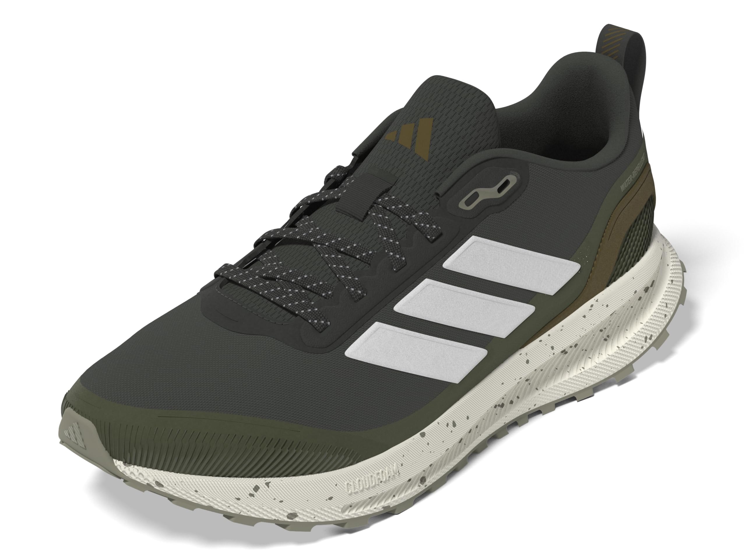 adidas Herren Falcon 5 Trail Running Sneaker, EU, Shadow Olive White Bronze Strata, 49 1/3 EU