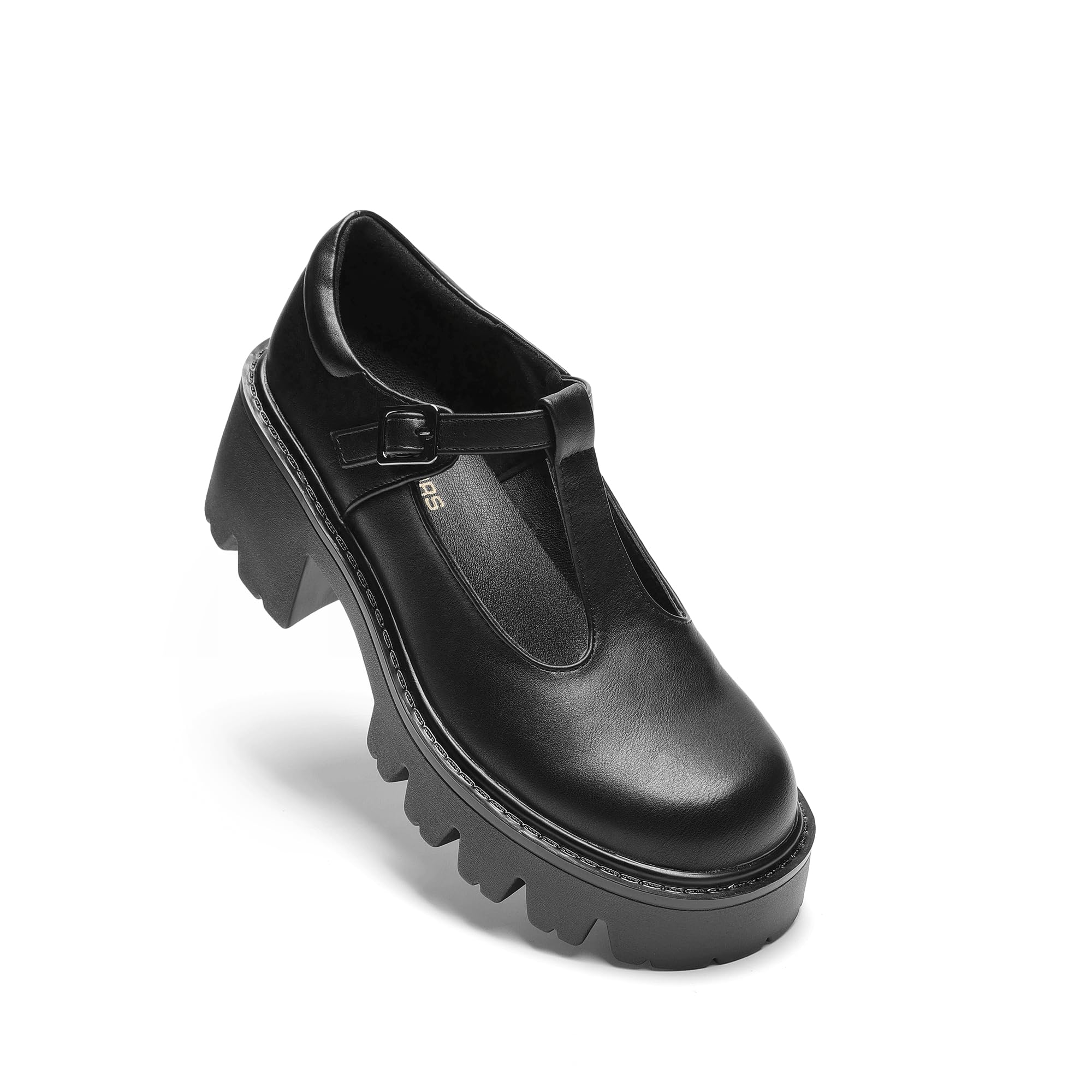 DREAM PAIRS Frauen Chunky Plattform Mary Janes Schuhe Süß Lolita Prinzessin Schuhe mit T-Riemen