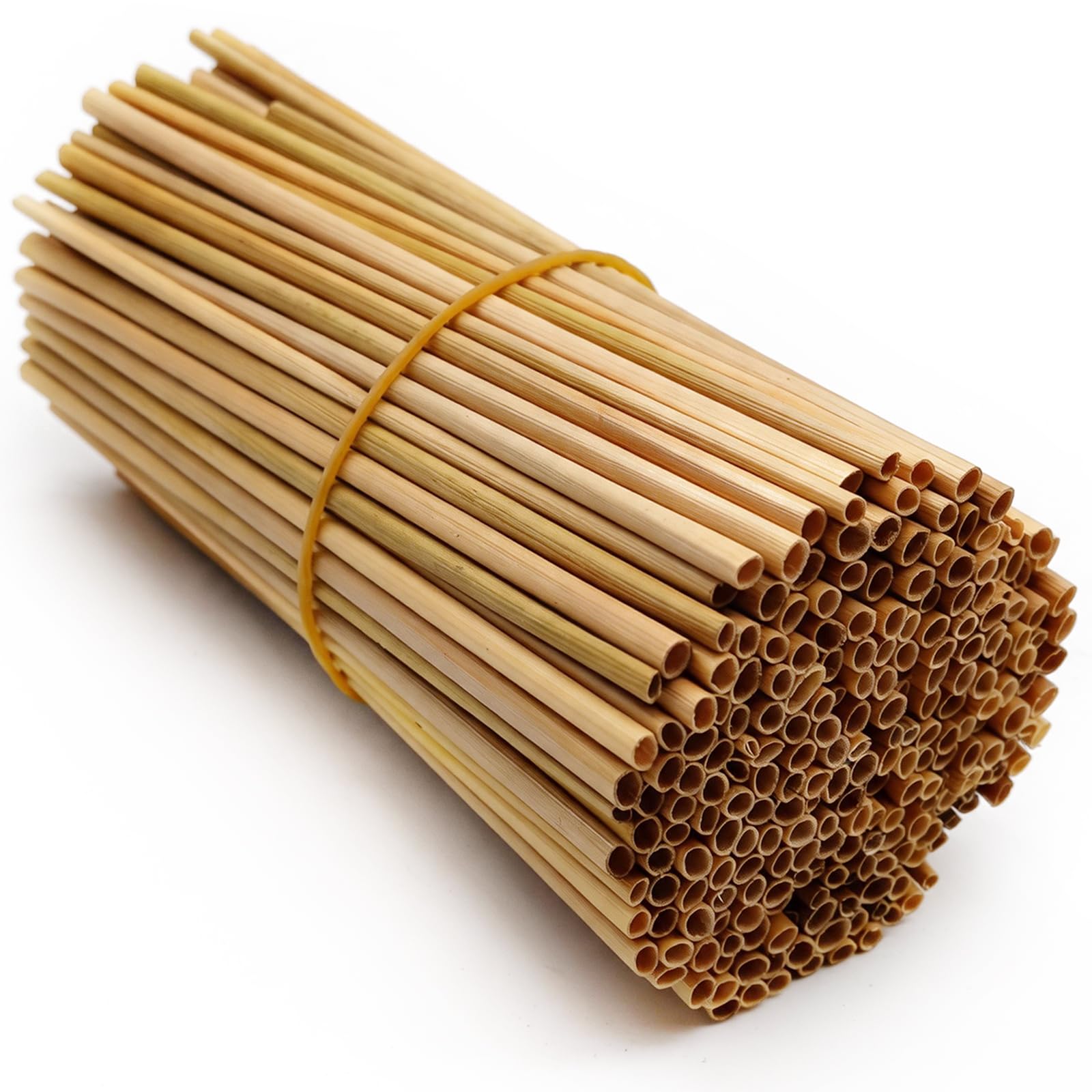 300PCS Pajitas de Trigo para Hotel de Insectos 14,5 cm, Tubo para Nido de Abejas Silvestres, Relleno Natural para Casa de Insectos, Hotel Abejas, Colmenas de Abejas DIY