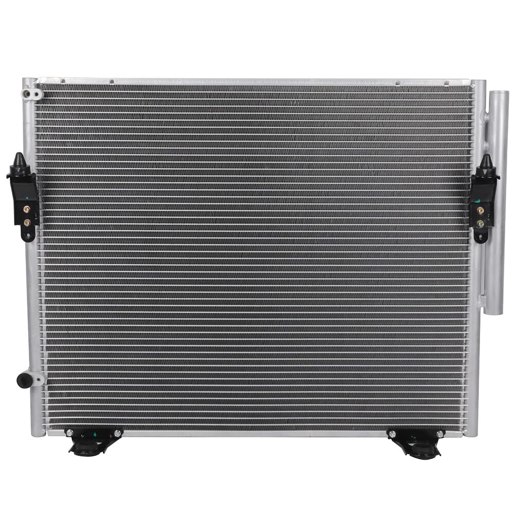 OCPTY Aluminum A/C Condenser Replacement Fit for 2010-2012 for Toyota for Sequoia 4.6L 2008-2009 for Toyota for Sequoia 4.7L 2008-2019 for Toyota for