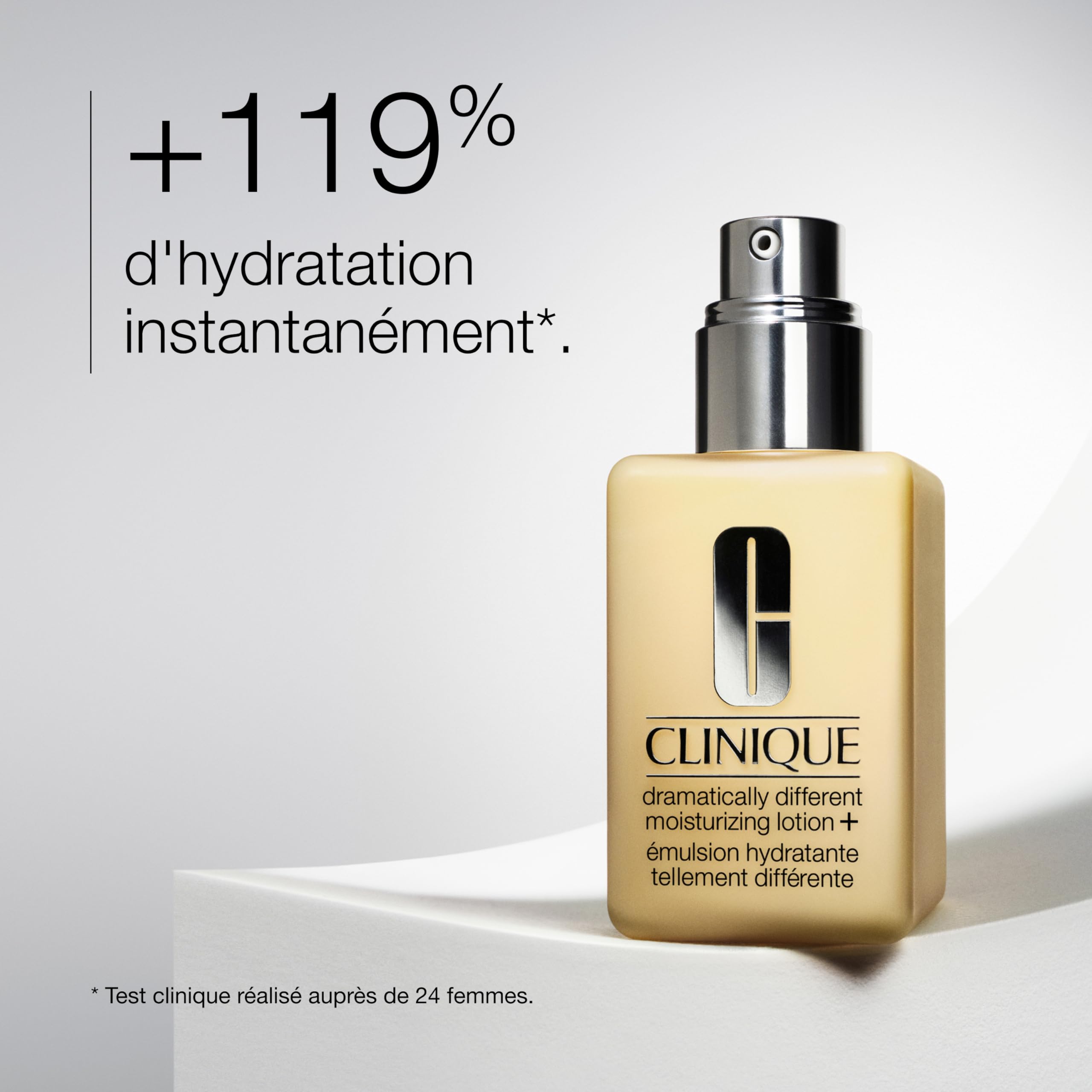 Clinique Émulsion Hydratante Tellement Différente + à la Glycérine + Urée, Peaux sèches à mixtes | Hydratant