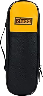 ZIBOO C33 Clamp Meter Soft Case,Use for Clamp Meter Multimeter Compatible with FLUKE KYORITSU-HIOKI-Testo Sanwa