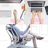 Vista 5 de MOSISO Reposabrazos para Silla (Paquete de 2), Fundas de Espuma Viscoelástica para Silla de Casa/Oficina, Cómodas Almohadillas para Brazos