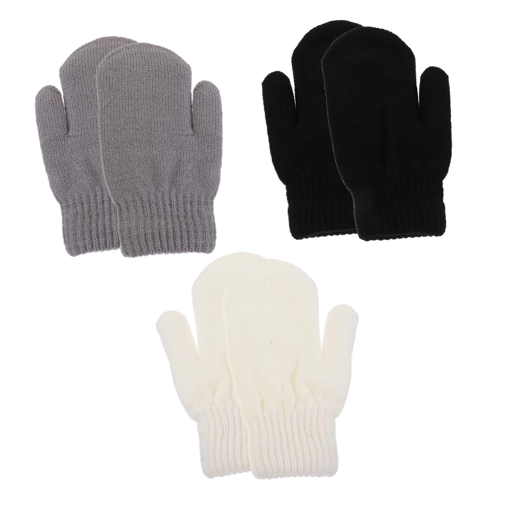 ibasenice Thick Winter Gloves Warm Mittens for Women Outdoor Mittens Adult Gloves Cold Weather