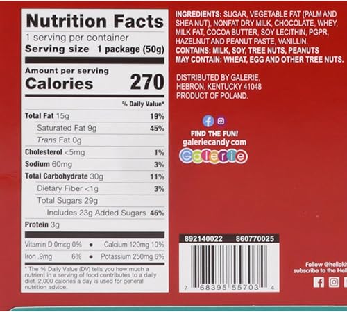 Miniatura 2 de Galerie Hello Kitty Calendario de cuenta regresiva de Navidad 2023, vacaciones con 24 piezas de chocolate con leche, calendarios de Adviento para