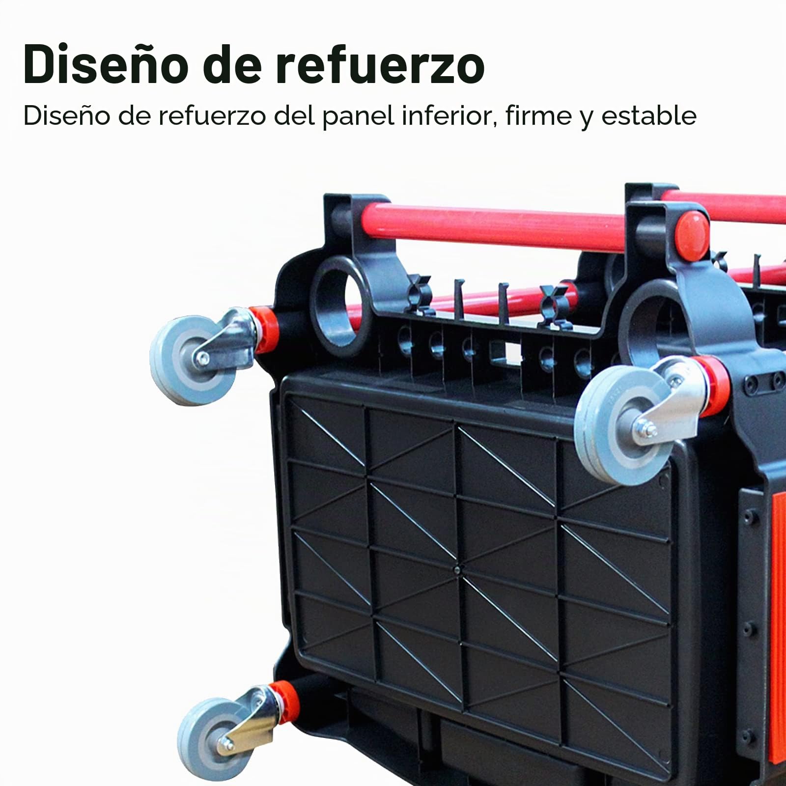 Carrito de detalles de coche con ruedas, carrito de detalles de lavado de autos de 3 niveles con placa lateral para colgar y ganchos, para mecánicos y detalladores durante las reparaciones, carrito de